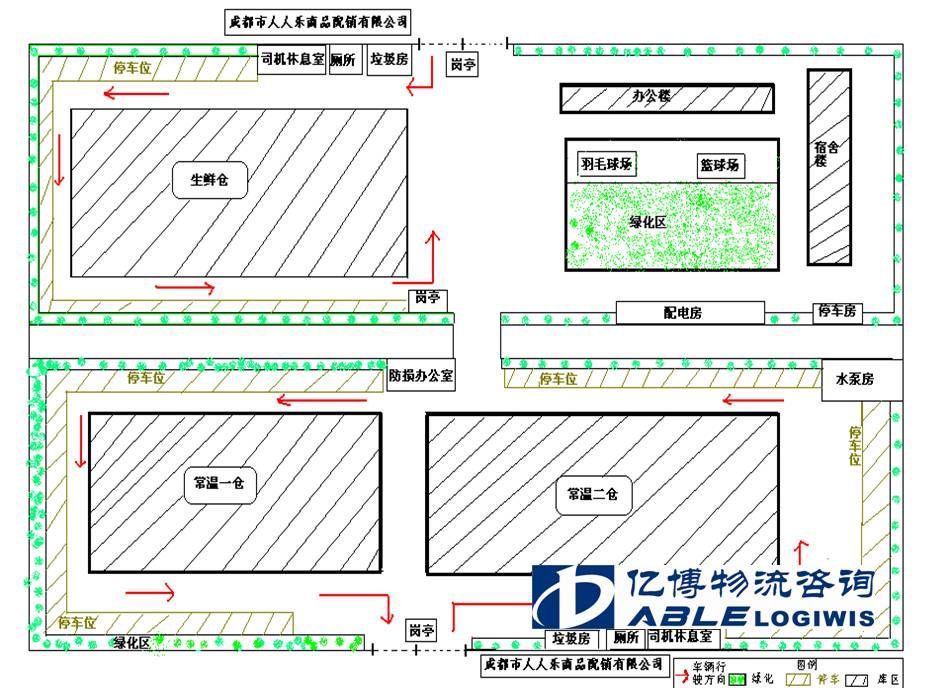 四川省成都人人乐西南配送中心项目规划